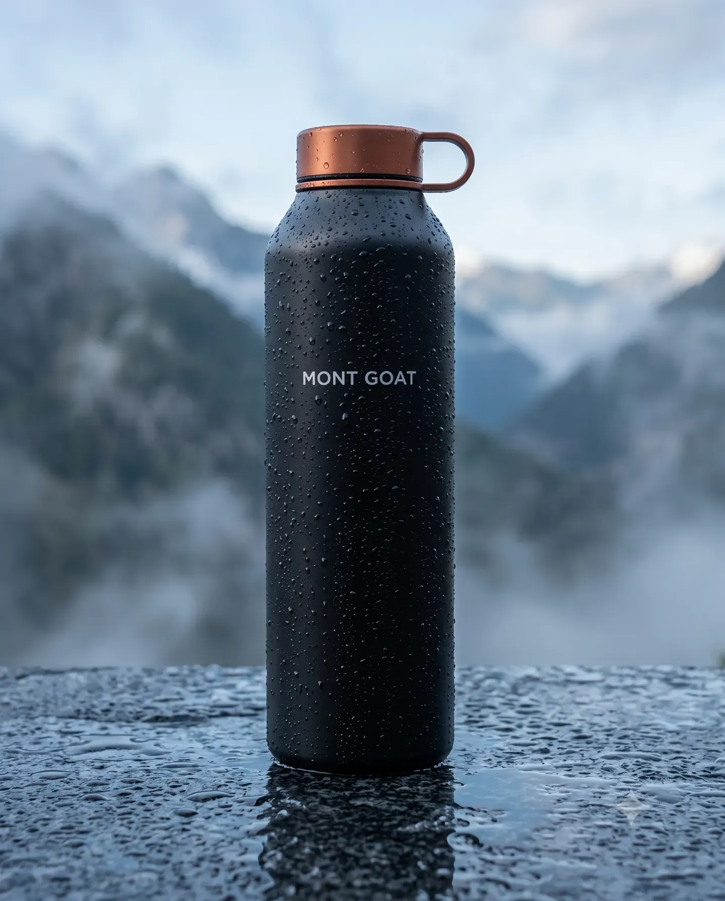 Summit Bottle in Burnt Orange - in the wild